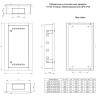 Корпус комбинированный встраиваемый TITAN 5 ЩРв-48 (1х72) 1005х365х130 IP30 белый (TI5-51-V-1х072-30) Корпус металлический