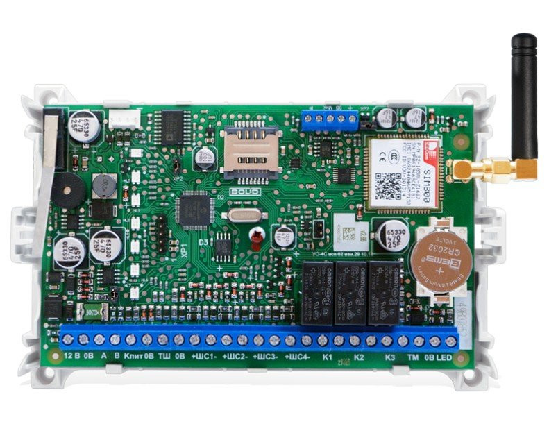 УО-4С исп.02 Устройство оконечное системы передачи извещений по каналам сотовой связи GSM