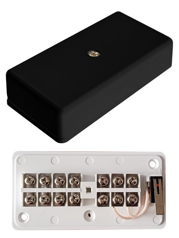 КС-701 ЭСТЕТ-Тампер (черный) Коробка соединительная