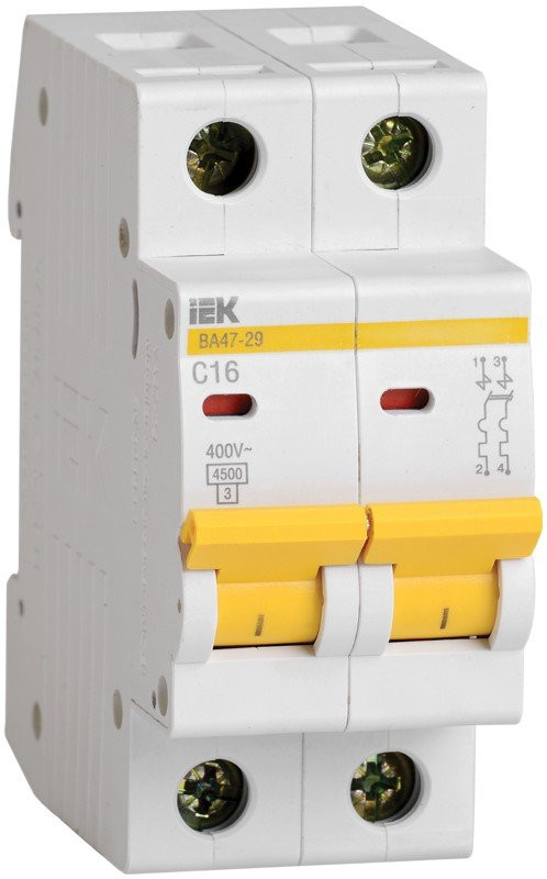ВА47-29 2P C 6А 4,5кА KARAT (MVA20-2-006-C)