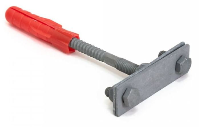 Держатель фасадный для полосы 50 мм L100мм TDZ (PR08.12761) Держатель