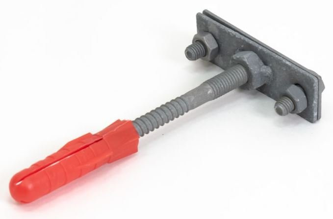 Держатель фасадный для полосы 50 мм L100мм TDZ (PR08.12761) Держатель