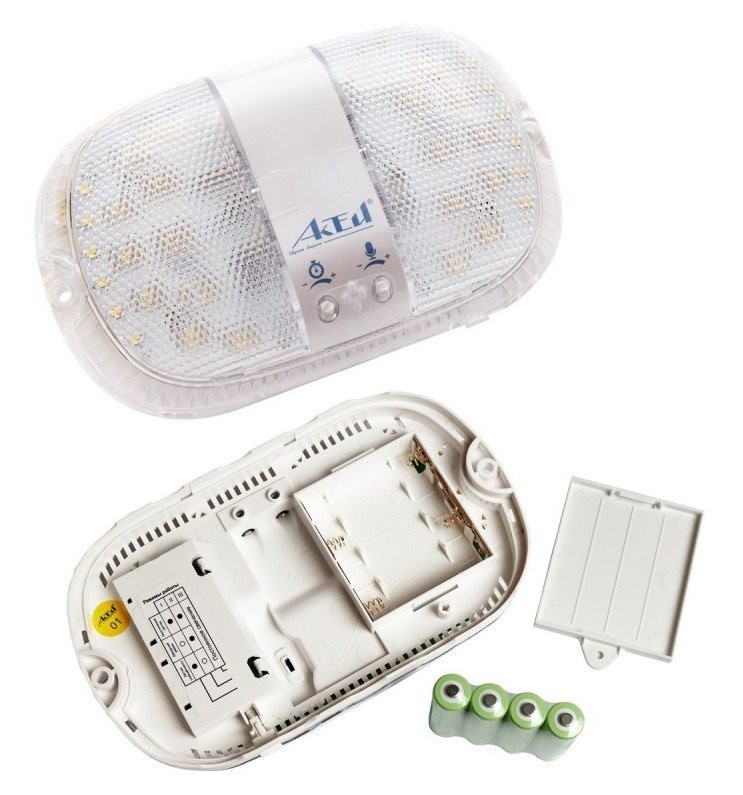 Актей 8Вт 4000К IP30 (СА-7008Б-310) Светильник светодиодный с БАП