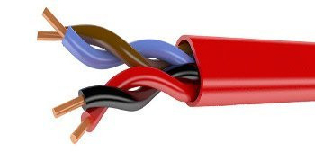 КПКВнг(А)-FRLS 2х2х1,0 Кабель для систем ОПС и СОУЭ огнестойкий, с низким дымо и газовыделением