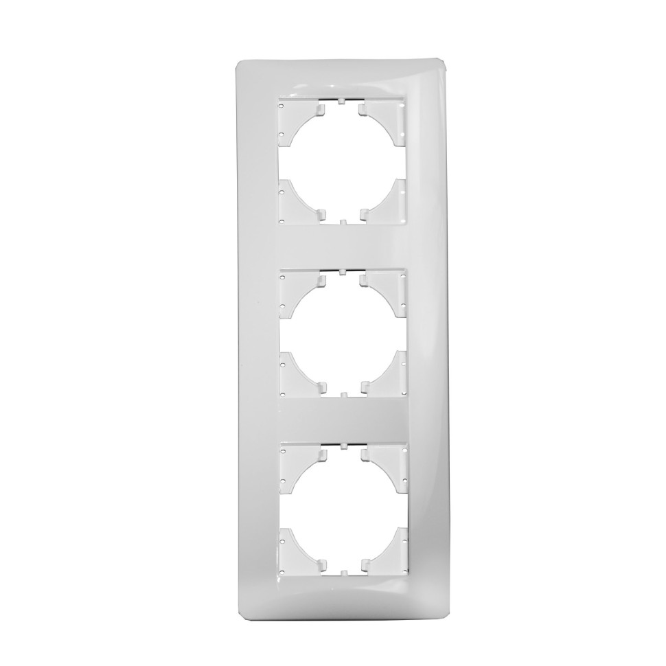 Рамка 3 поста, белый (201203) Рамка