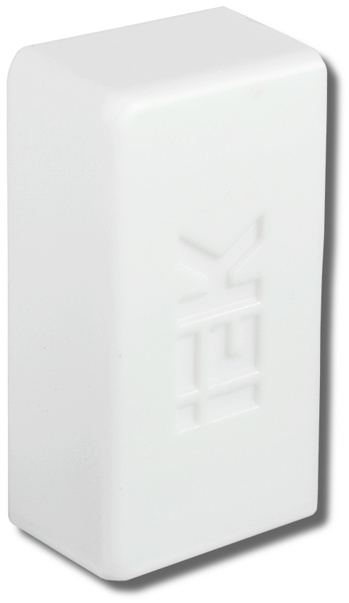 Заглушка 20х10 белая ELECOR (4 шт) (CKMP10D-Z-020-010-K01) Заглушка для кабель-канала