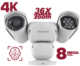 B89R-5020Z36F Видеокамера IP поворотная