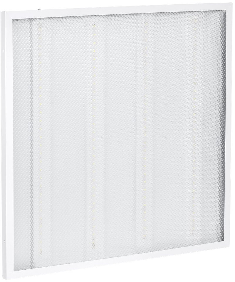 Светильник светодиодный ДВО 6560-P 36Вт 6500К 595х595х20 призма (LDVO2-6560-36-6500-U-K01) Светильник светодиодный