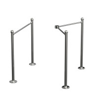 Ростов-Дон ОП-Р ХРОМ прямое Ограждение