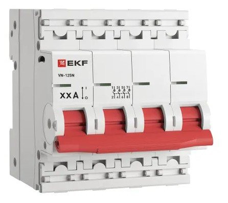 ВН-125N 4Р 100А PROXIMA (S1254100) Выключатель нагрузки