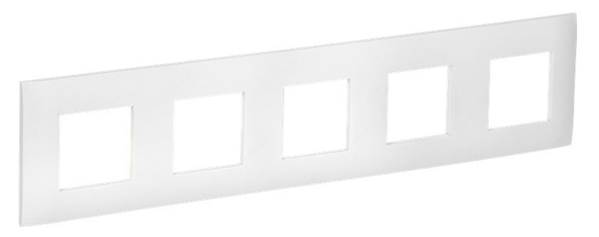 SKANDY Рамка 5-местная SK-F05W арктический белый (SK-M52-K01) Рамка