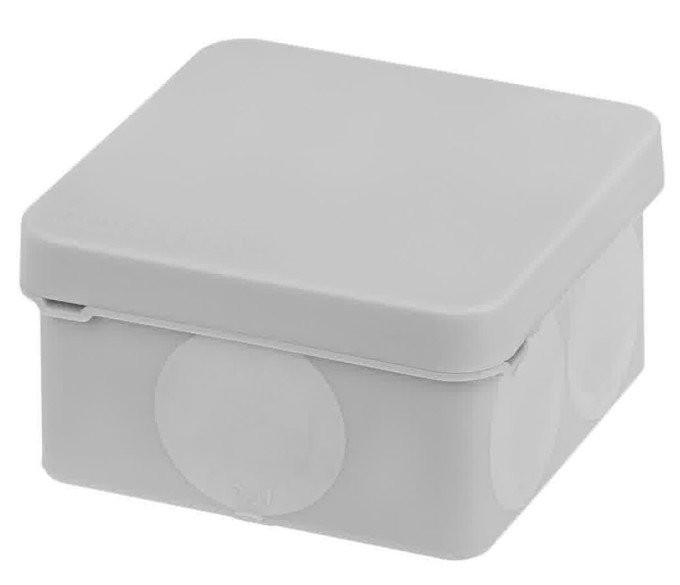 Распаячная коробка, двухкомпонентная, ОП 70х70х40 мм, IP66, 6 вх., серая TDM (SQ1401-2511) Распаячная коробка