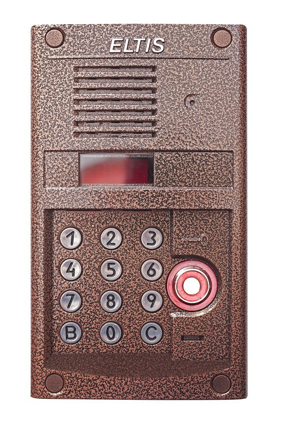 DP400-TD22 (медь) Блок вызова домофона