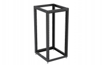 СТ-24U-600-2М-Э-Ч (130503-00384) Стойка телекоммуникационная двухрамная 24U