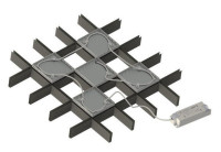 LED-GR 40 90х90х40 CRI80 4000 opal-sand IP40 белый (5 модулей х 8 Вт) Светильник светодиодный накладной/встраиваемый