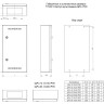 Корпус мультимедиа TITAN 5 ЩРн-24 (1х24) 460х310х140 IP30 белый (TI5-51-N-024-30) Корпус металлический