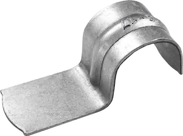 Скоба однолапковая D19-20 б/отв(100 шт) (Завод Труд СМО 19-20 д/пистолета) Скоба металлическая однолапковая