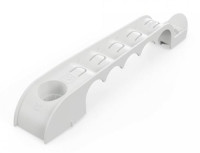 Держатель труб односторонний на 5 мест серый d16 (PR13.03278) Держатель труб