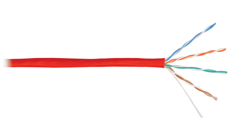 U/UTP 4pair, Cat5e, Solid, In, нг(А)-HF (NMC 9100C-RD) Кабель «витая пара» (LAN) для структурированных систем связи