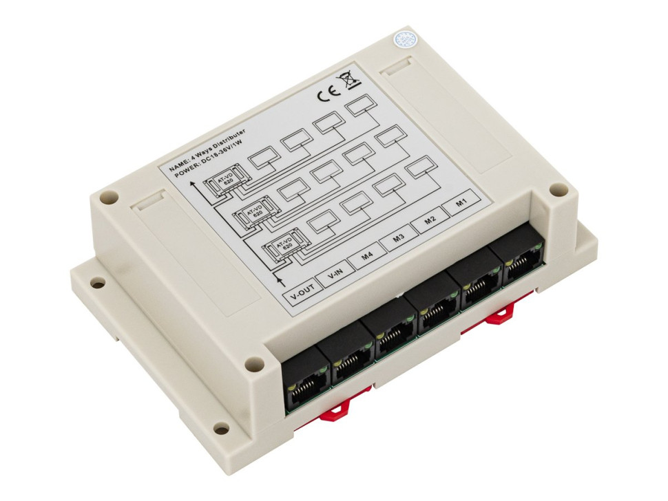AT-VD620 WH Блок коммутации домофона