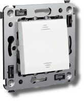 Инвертор одноклавишный в стену Avanti белое облако (4400123) Переключатель