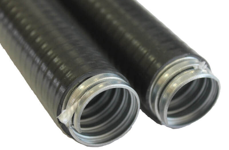 Металлорукав в пвх изоляции МПГ нг 20 (zeta42812) Металлорукав в ПВХ изоляции