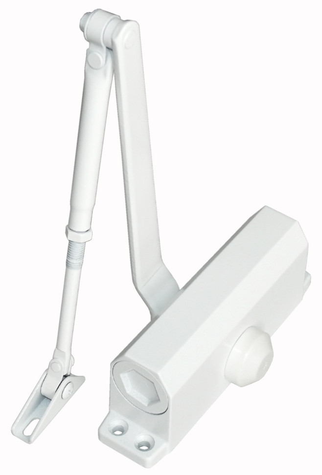 ST-DC001-WT Доводчик для дверей весом до 30 кг, двухскоростной