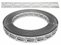 Монтажная перфорированная лента для теплого пола 20х0.55 мм, 20 м (07-7121-4) Лента монтажная перфорированная