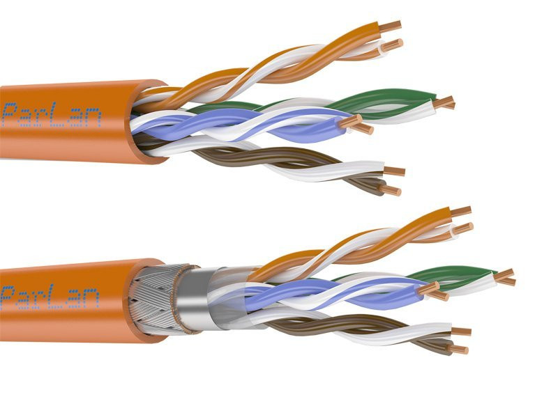 ParLan U/UTP Cat6 ZH нг(А)-HF 4х2х0,57 Кабель «витая пара» (Cat6)(LAN) для структурированных систем связи