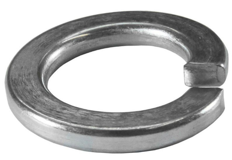 Шайба гровер нержавеющая (А2) M8 (DIN 127) (500 шт) (PR08.7465) Шайба гровер нержавеющая (А2)