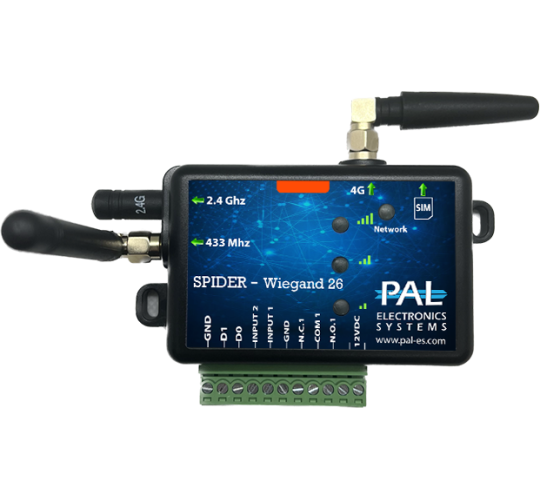 SPIDER Wiegand 26 Контроллер СКУД GSM