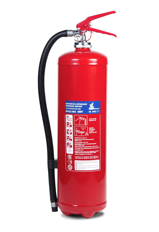 ОП-6(з)-АВСЕ МИГ Огнетушитель порошковый закачной
