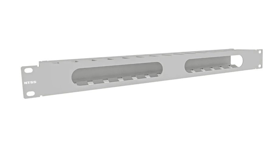 NTSS-HORGC-1U-(72) односторонний 1U шир.:19" глуб.:72мм Кабельный организатор 19"