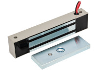 ML-180K с уголком (серый) Замок электромагнитный