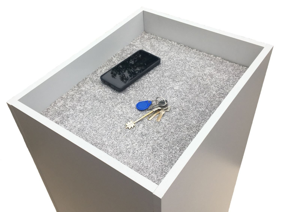 Стол досмотровый 500х400х950 мм (серый) Тумба досмотровая