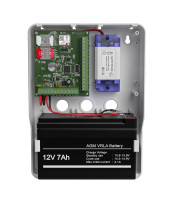 Mega Light 433 в корпусе (под АКБ 1,2-7Ач с БРП 12V 1А) Панель охранная