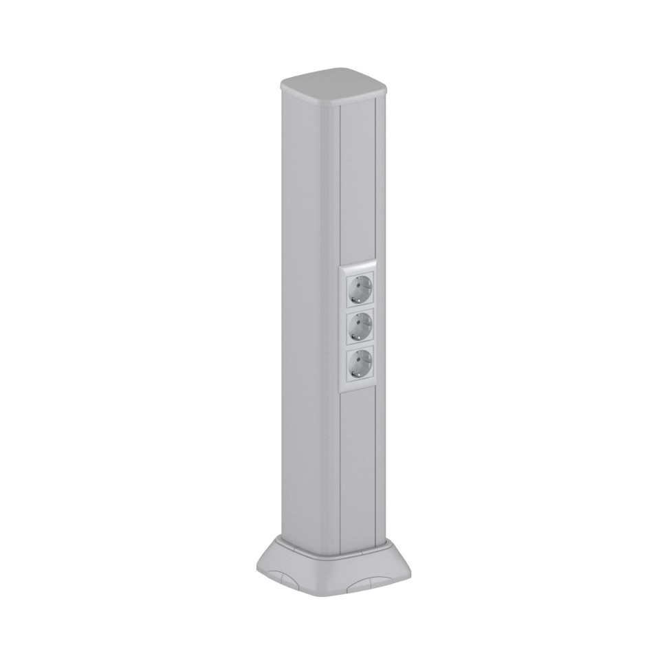 Алюминиевая колонна 0,71 м, цвет темно-серебристый металлик (09594) Миниколонна алюминиевая