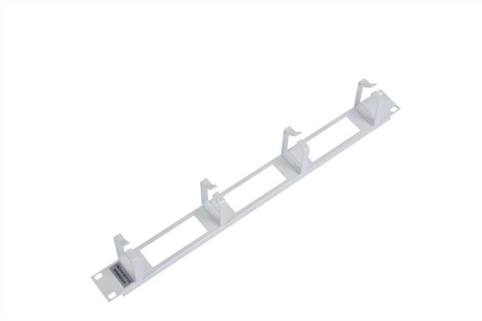 ГКО-О-4.62 (серый) Органайзер кабельный горизонтальный с окнами 19"
