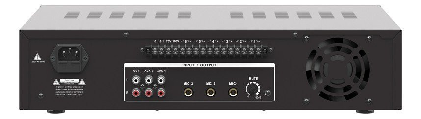 AZ-240 Усилитель трансляционный зональный, 240 Вт
