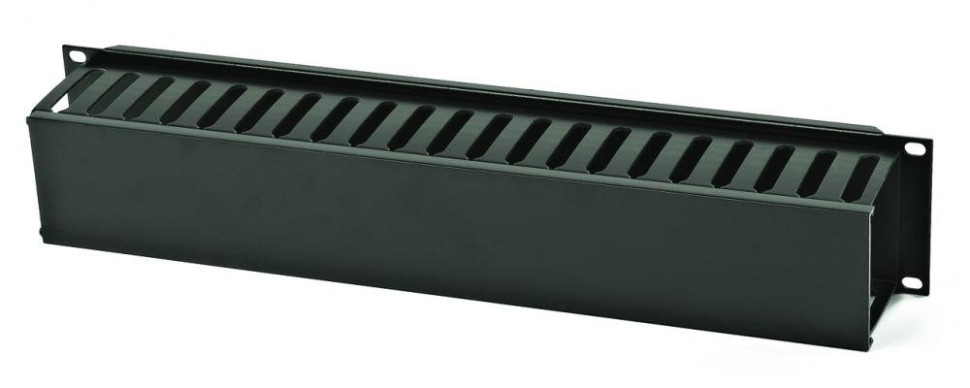CM-2U-PL-COV Кабельный организатор пластиковый с крышкой, 19", 2U