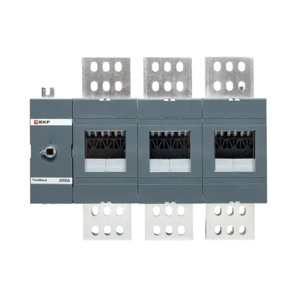 Рубильник 2000A 3P без рукоятки управления TwinBlock (tb-s-2000-3p) Рубильник