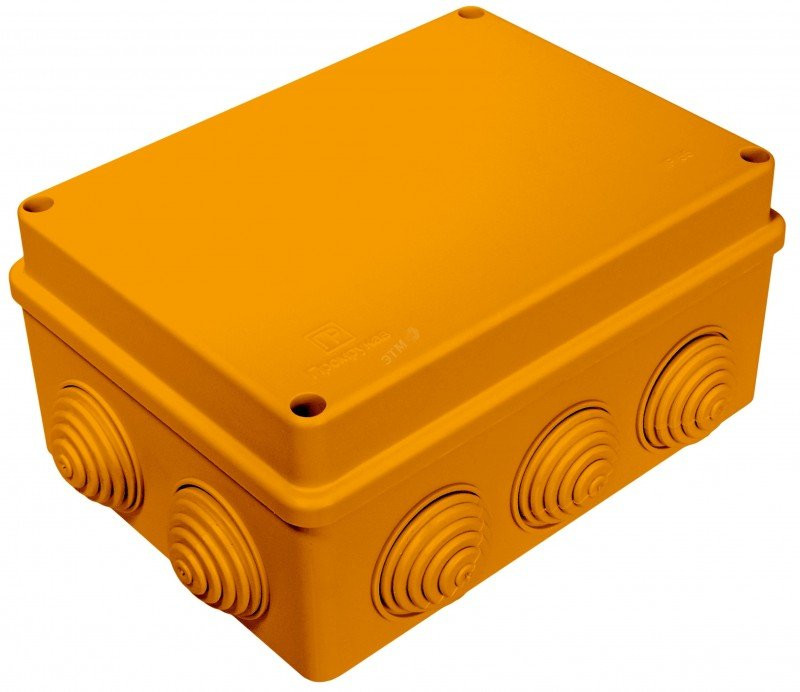 Коробка JBS150 150х110х70, 10 вых., 3P (0,15...2,5мм²) (43009HF)