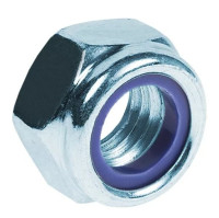 Гайка М10 с контрящим кольцом (DIN 985)(100шт) (PR08.3668) Гайка с контрящим кольцом