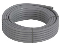 Металлорукав DN 12 в гладкой ПВХ изоляции, серый (6070R-12) Металлорукав в гладкой ПВХ изоляции