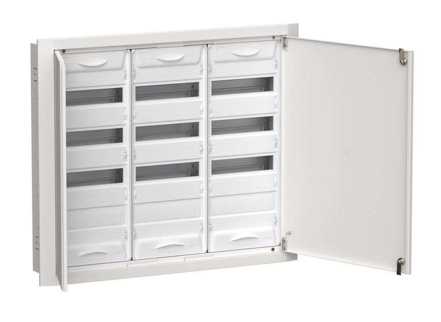 Корпус металлический встраиваемый TITAN 5 ЩРв-144 (3х48) 755х885х130 IP31 одна дверь белый (TI5-50-V-3х048-31) Корпус металлический