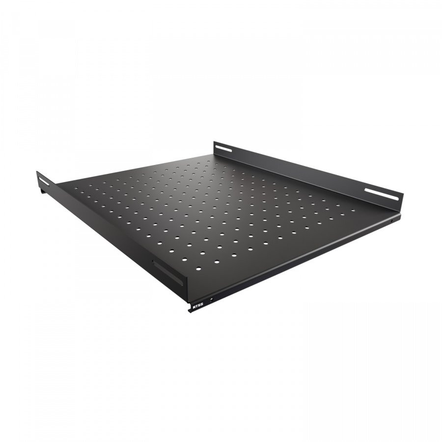 NTSS-FS-H-1000-BL 1U нагр.:100кг. 19" 750мм черный Полка стационарная