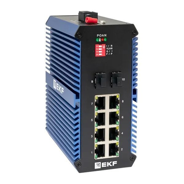 TSX-U-2GX/SFP-8GTP Промышленный неуправляемый коммутатор