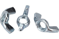 Гайка М10 DIN 315 барашковая цинк (200 шт) Гайка барашковая