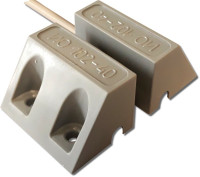 ИО 102-40 БЗП (2) (серый) Извещатель охранный точечный магнитоконтактный, кабель в пластмассовом рукаве