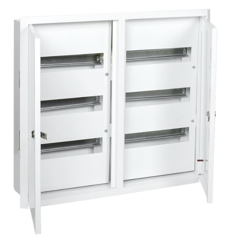 Корпус металлический встраиваемый TITAN 3 ЩРв-72 540х600х120 IP31 белый (MKM14-V-72-31-TW Корпус металлический